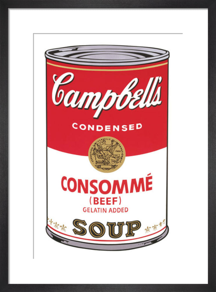 Campbell's Soup I 1968 (consomme) Andy Warhol Print