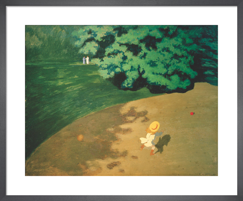Le Ballon (The ball), 1899 by Le Ballon (The ball), 1899. Framed art print.