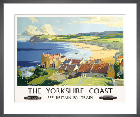The Yorkshire Coast by The Yorkshire Coast. Framed art print.
