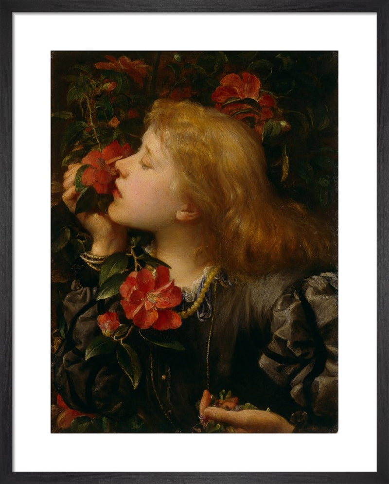 Ellen Terry ('Choosing'), 1864 by George Frederic Watts. Framed art print.