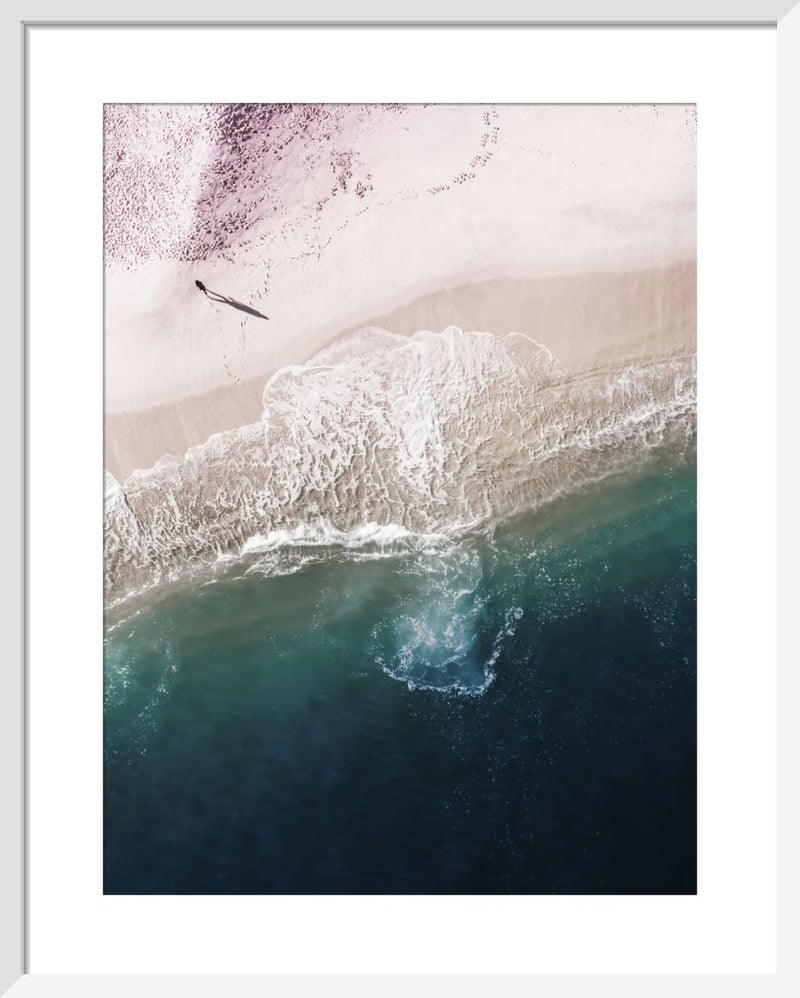 Ocean Walk by Ingrid Beddoes. Unframed art print.