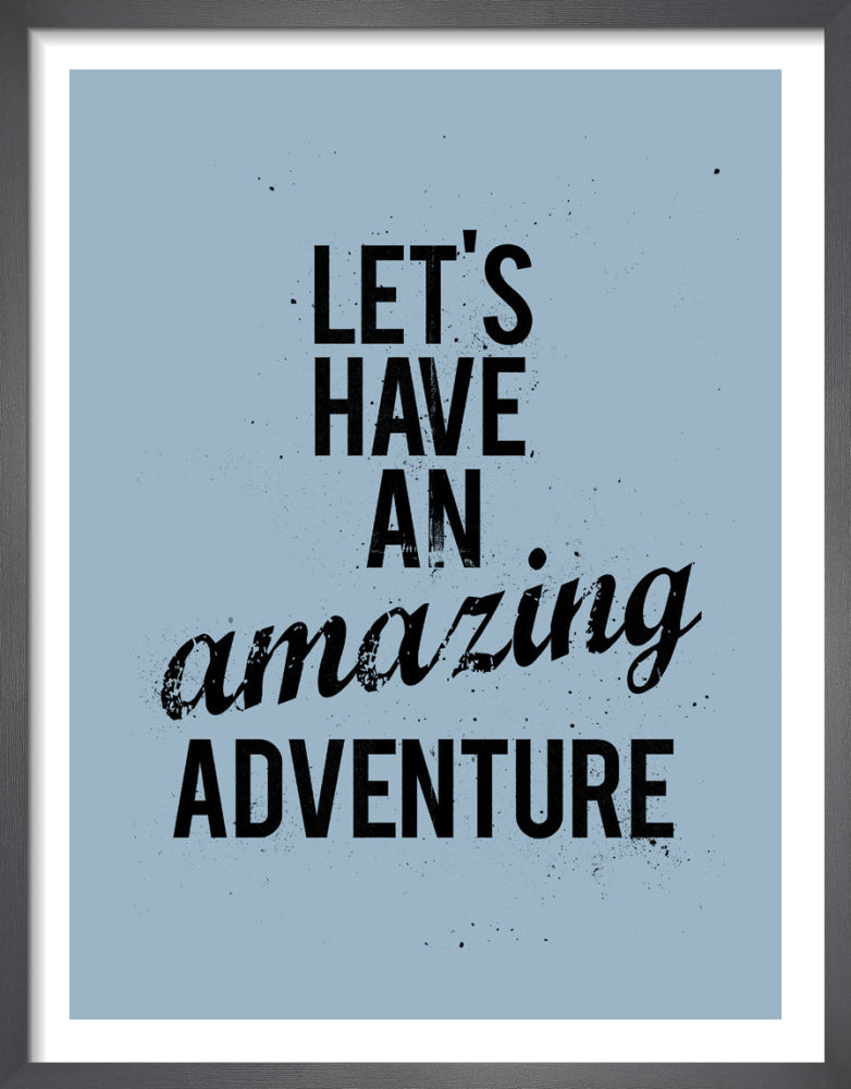 Amazing Adventure by Nick Cranston. Framed art print.