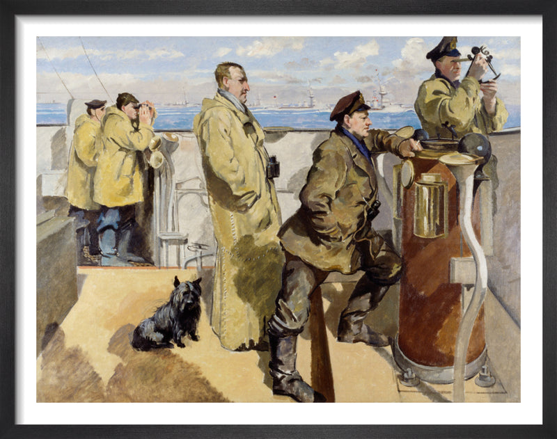 St George's Day 1918 by Philip Connard. Framed art print.