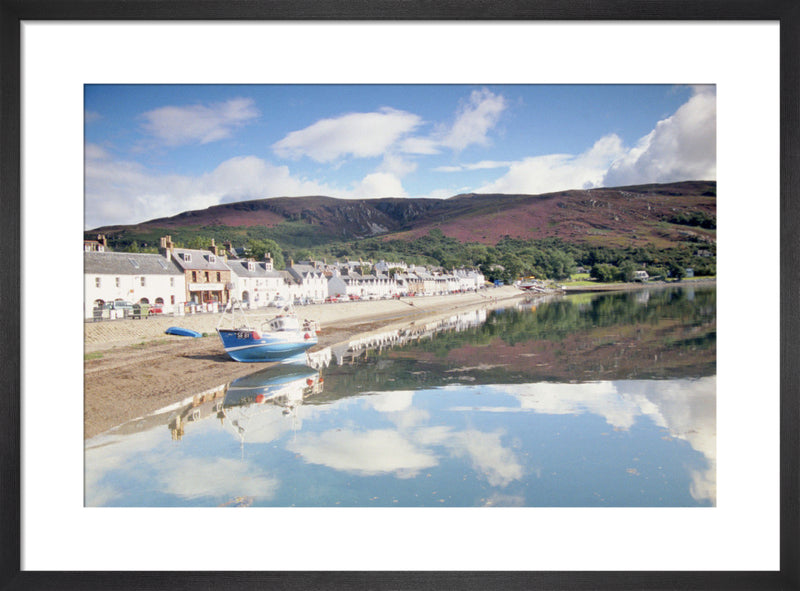 Ullapool by Richard Osbourne. Framed art print.