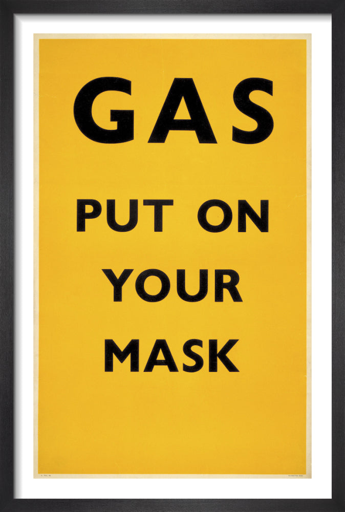 Gas by Unknown artist. Framed art print.