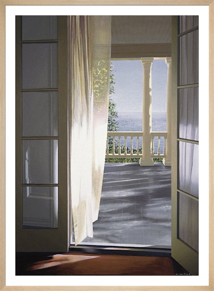 After His Appearance by Alice Dalton Brown. Framed art print.