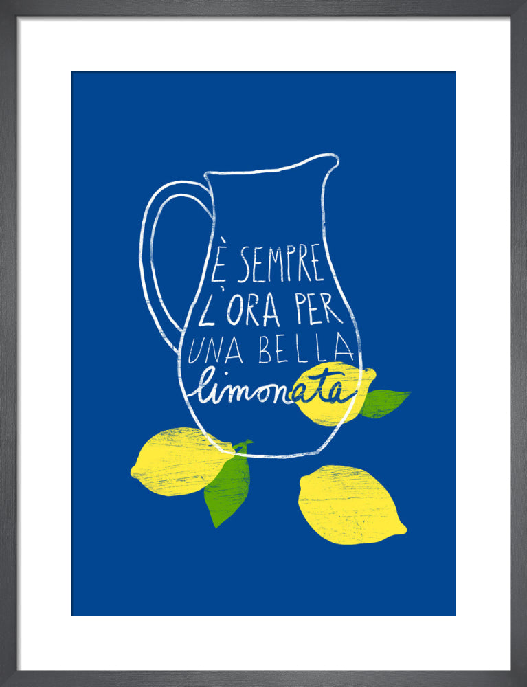 Limonata by Ana Zaja Petrak. Framed art print.