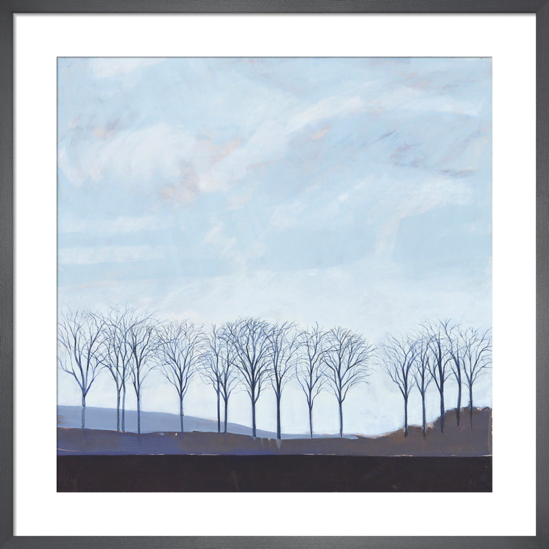 Princes Hall Trees by Andrew Lansley. Framed art print.