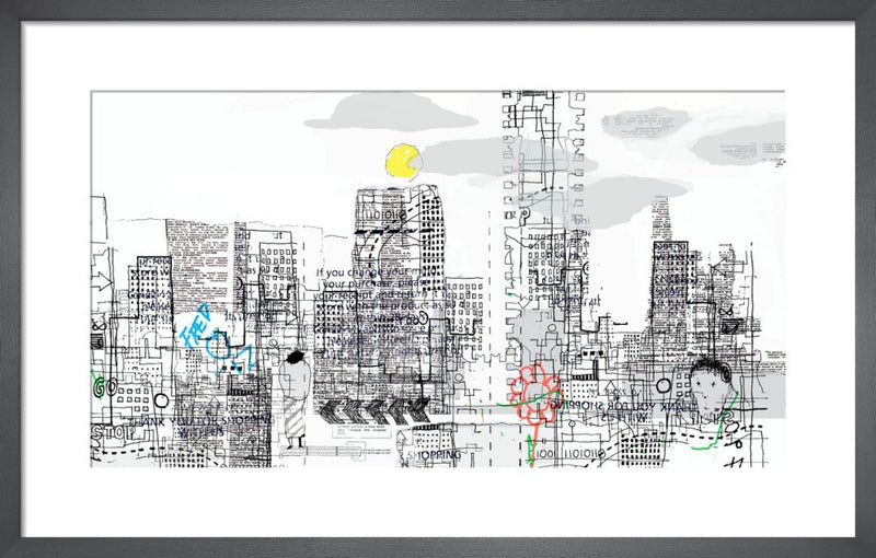 White City II by Andy Mercer. Framed art print.