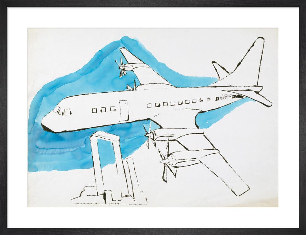 Airplane c.1959 - Andy Warhol Print - Framed Art UK