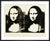 Double Mona Lisa, 1963 by Andy Warhol. Framed art print.