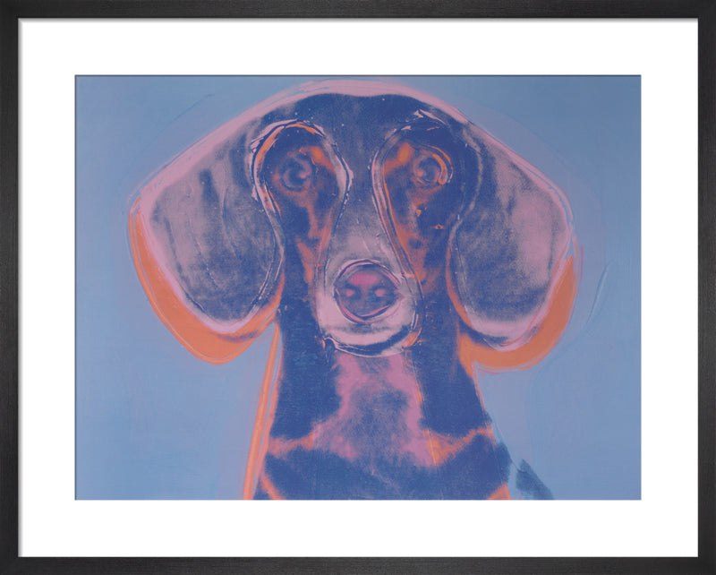 Portrait of Maurice, 1976 by Andy Warhol. Framed art print.