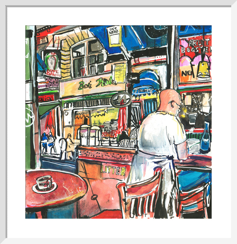 C Nero by Anna-Louise Felstead. Framed art print.