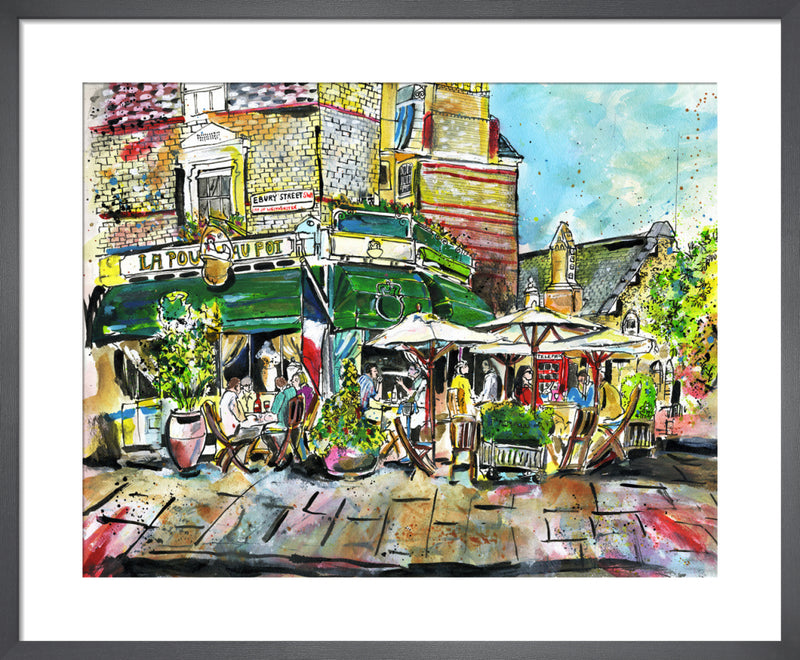 La Poule au Pot by Anna-Louise Felstead. Framed art print.