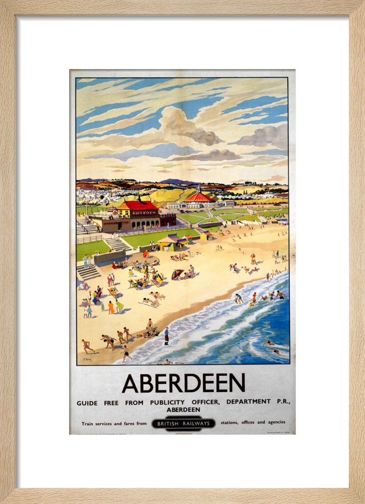 Aberdeen by Anonymous. Framed art print.