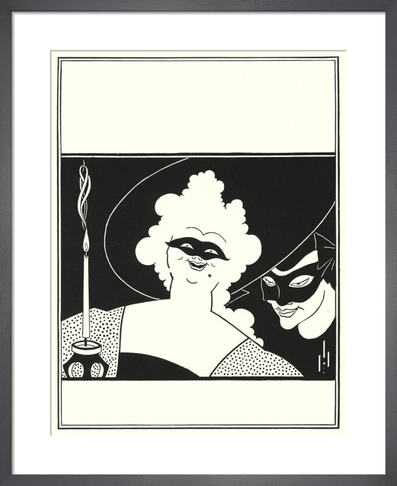 Cover design for 'The Yellow Book' Volume I by Aubrey Beardsley. Unframed art print.