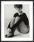 Audrey Hepburn , November 1950 by Bassano Ltd. Framed art print.