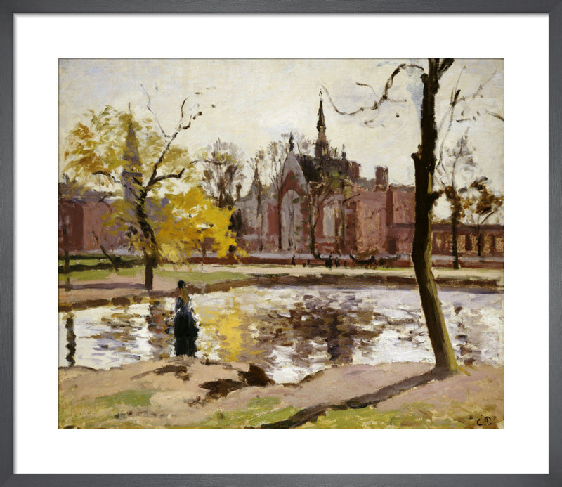 Dulwich College, London by Camille Pissarro. Framed art print.
