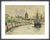 London by Camille Pissarro. Framed art print.
