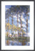 The Poplars by Claude Monet. Framed art print.