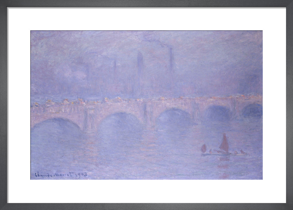 Waterloo Bridge Claude Print Framed Art UK