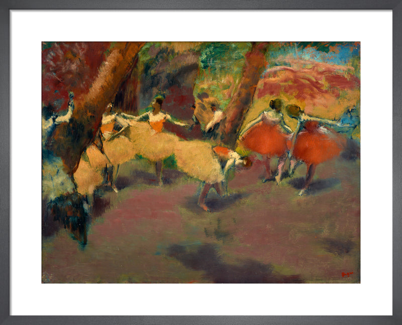 Before the Performance by Edgar Degas. Unframed art print.