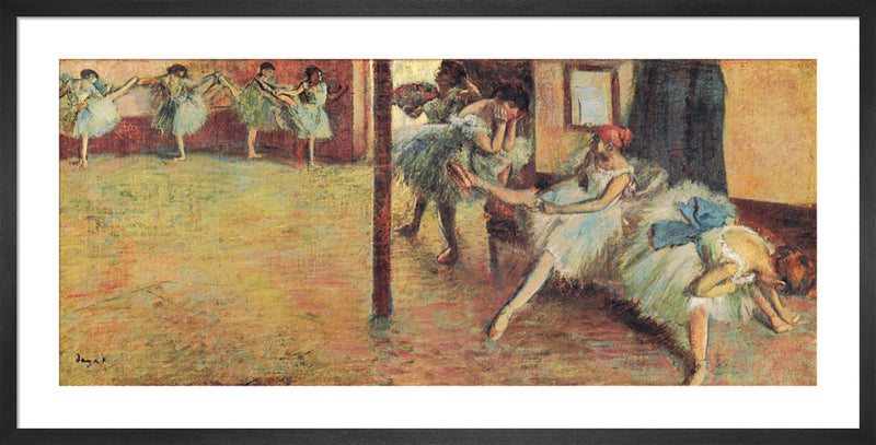 La Salle de Danse, c.1891 by Edgar Degas. Framed art print.