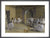 Le Foyer de la Danse à l’Opéra de la rue Le Peletier by Edgar Degas. Framed art print.