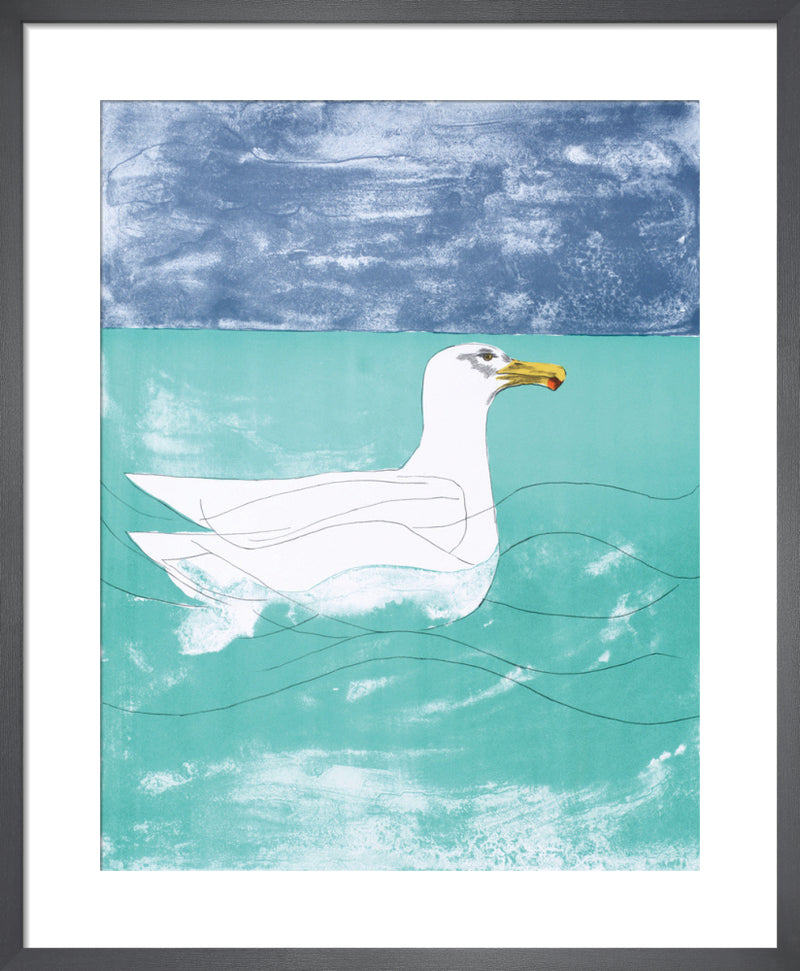 Gull 1974 by Elisabeth Frink. Framed art print.
