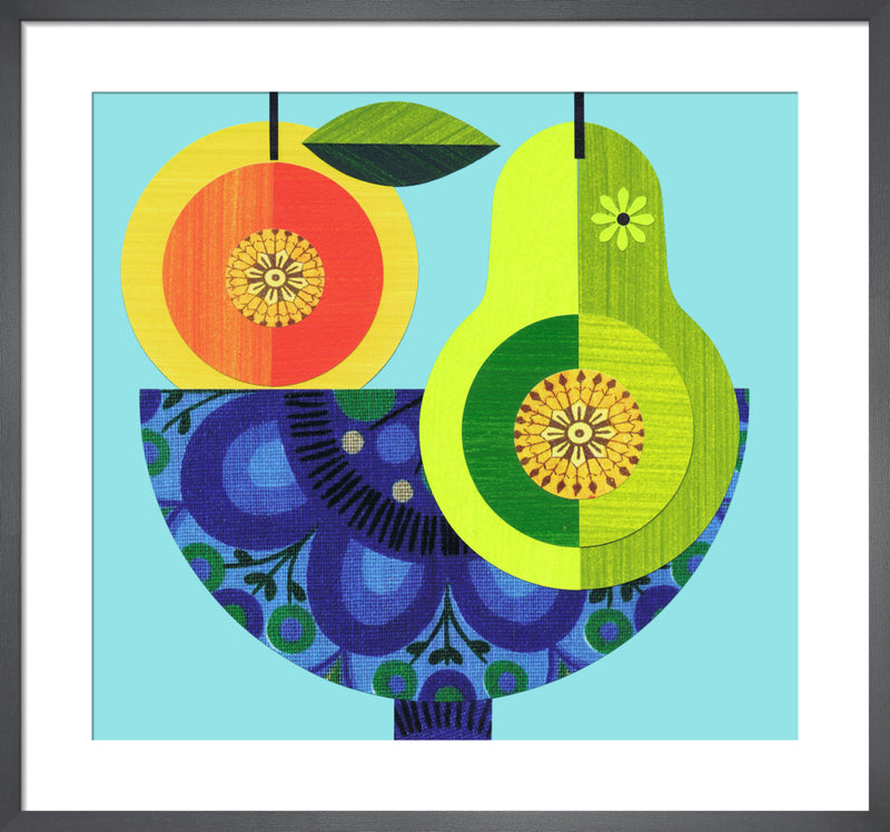 Summer Orange by Ellen Giggenbach. Framed art print.