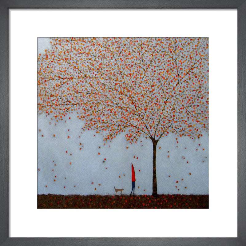 Between the Leaves by Emma Brownjohn. Framed art print.