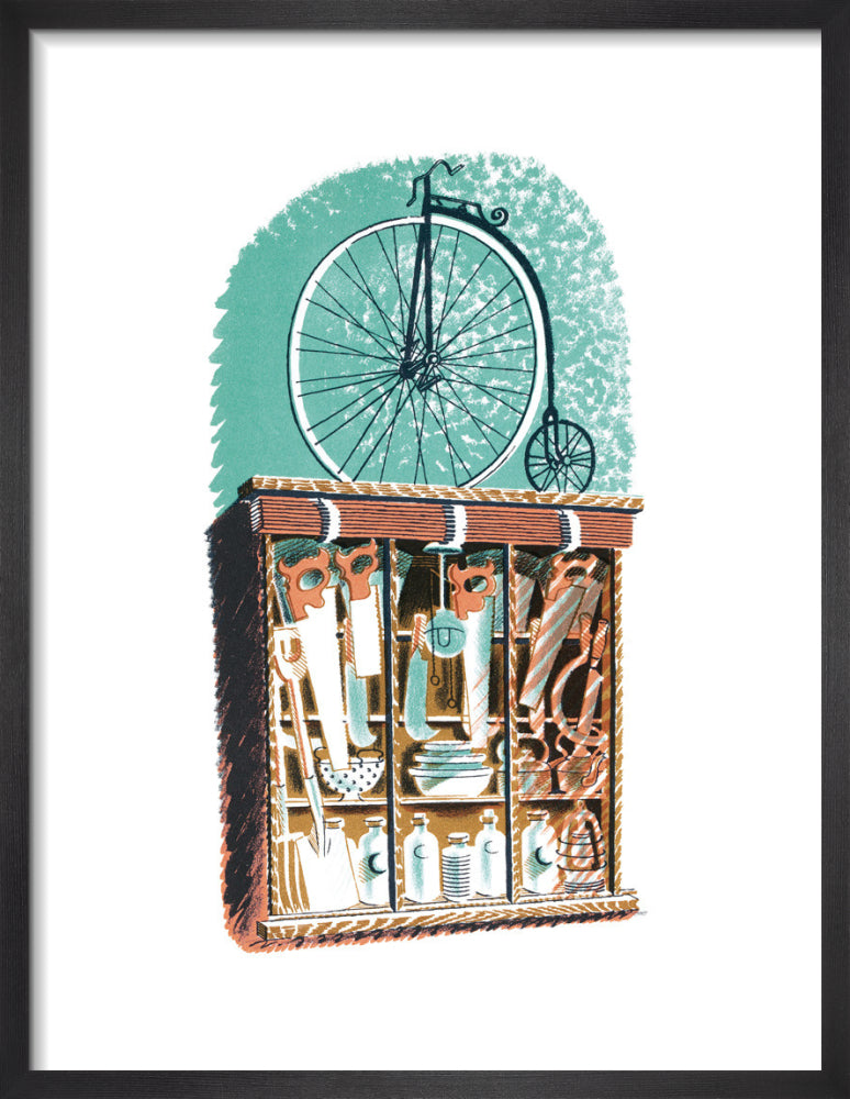 Hardware by Eric Ravilious. Framed art print.