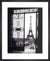Eiffel Tower from the Trocadero by Gall. Framed art print.