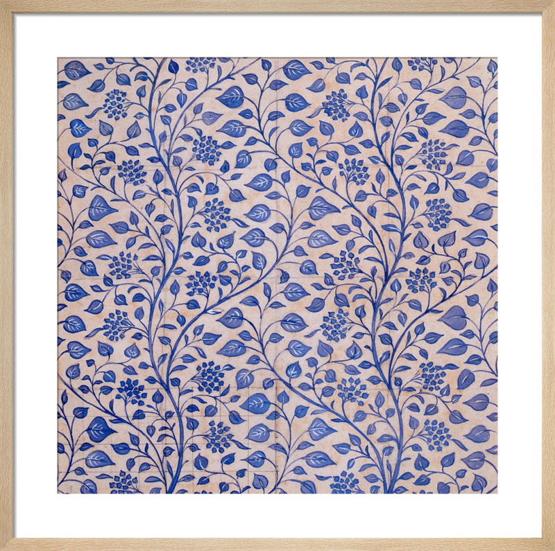 Wallpaper Design by Gertrude Jekyll. Framed art print.