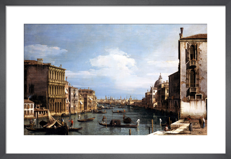 The Grand Canal, Venice by Giovanni Canaletto. Framed art print.