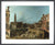 The Stonemason's Yard by Giovanni Canaletto. Framed art print.