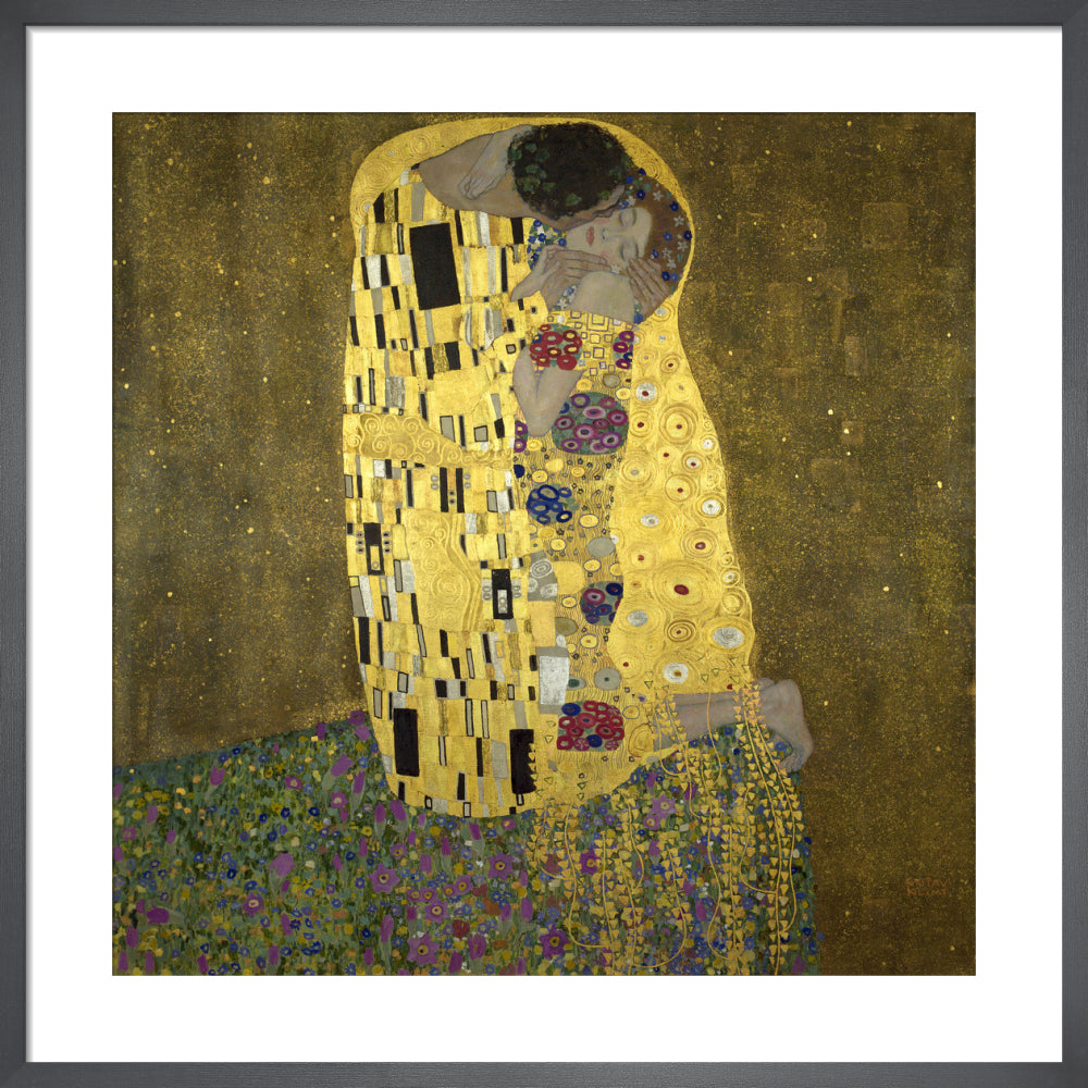 The Kiss 1908 - Gustav Klimt Print - Framed Art UK