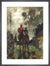 Les Jockeys, 1882 by Henri de Toulouse-Lautrec. Framed art print.