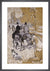 Riders on the Way to the Bois Du Bolougne, 1888 by Henri de Toulouse-Lautrec. Framed art print.