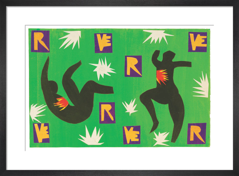 Cover Design for Verve IV, 1943 by Henri Matisse. Framed art print.