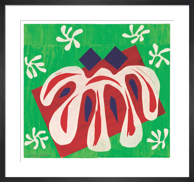 Two Masks (The Tomato), 1947 by Henri Matisse. Framed art print.