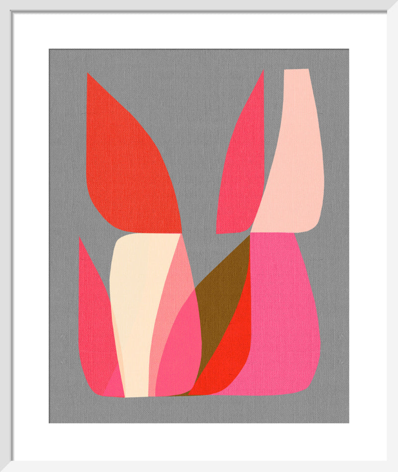 Blossom I by Inaluxe. Framed art print.
