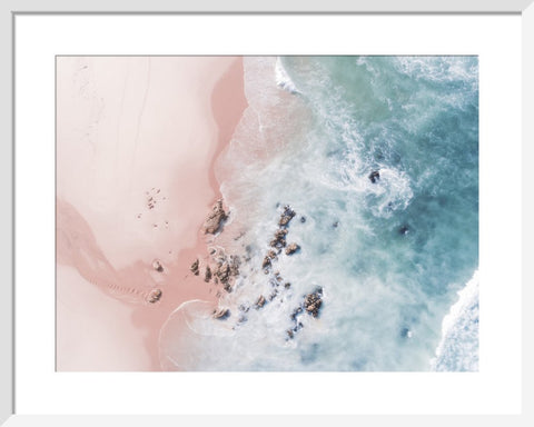 Sea Bliss by Ingrid Beddoes. Framed art print.