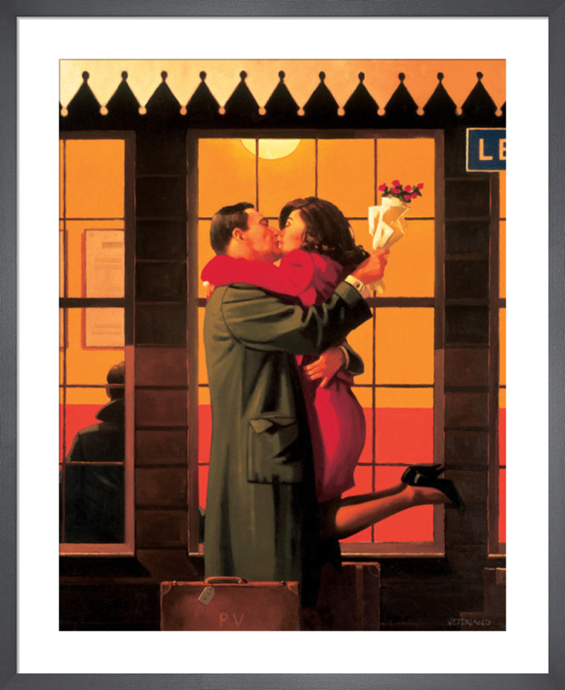 Back Where You Belong by Jack Vettriano. Framed art print.
