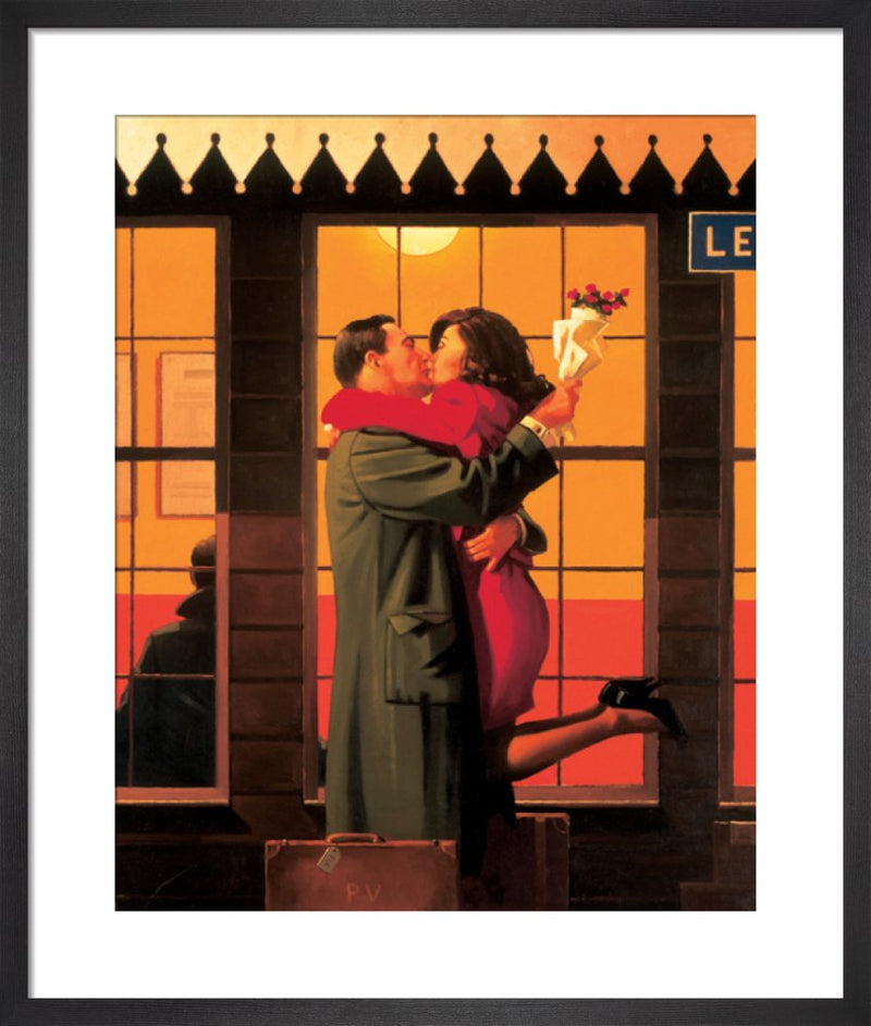 Back Where You Belong by Jack Vettriano. Framed art print.