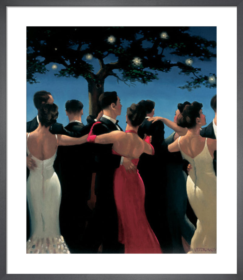 Waltzers by Jack Vettriano. Framed art print.