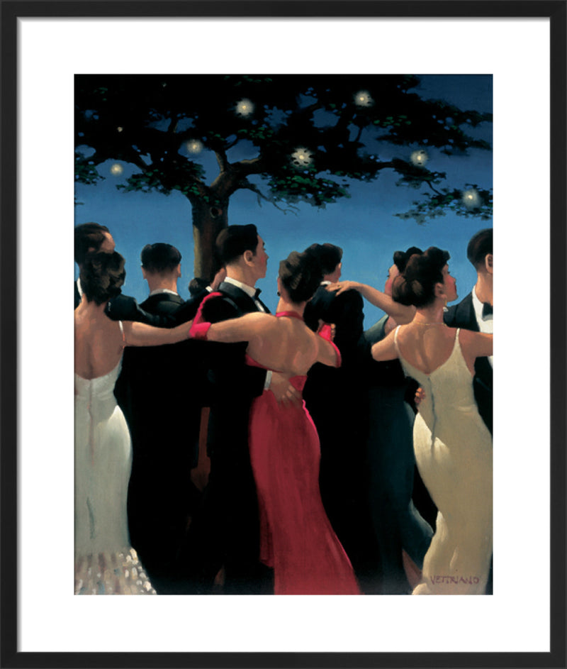 Waltzers by Jack Vettriano. Framed art print.