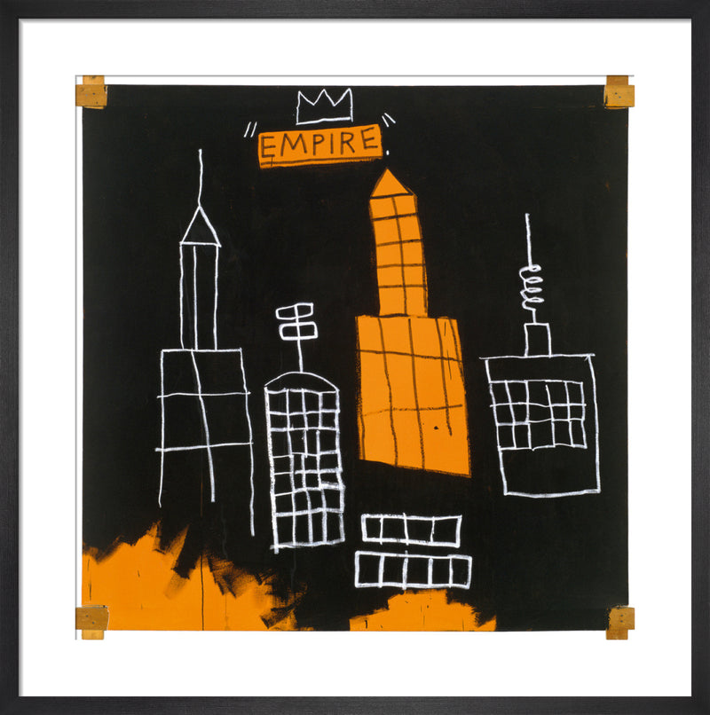 Mecca, 1982 by Jean-Michel Basquiat. Framed art print.