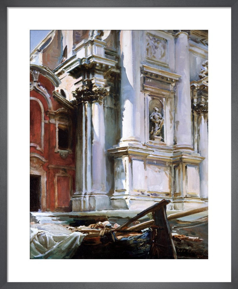 Church of St Stae, Venice by John Singer Sargent. Framed art print.