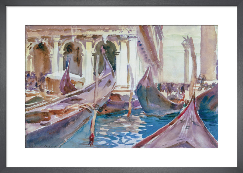The Piazetta, Venice, c.1904 by John Singer Sargent. Unframed art print.
